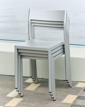 HAY Type tuoli, silver grey