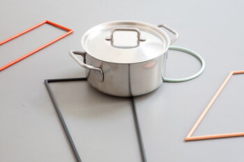 valerie_objects Trivets, 4 pcs, lacquered steel, multi colour