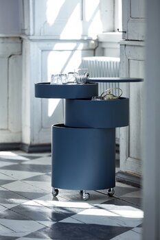 Verpan Carrello Barboy, blu