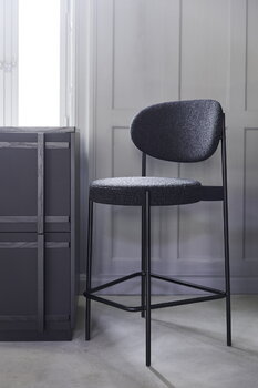 Verpan Series 430 barstol, mörkgrå