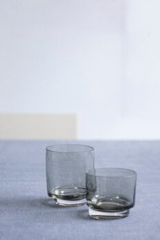 valerie_objects Inner Circle tumbler, 4 pcs, 25 cl, smokey grey