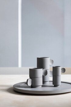 valerie_objects Inner Circle espresso cup, light grey