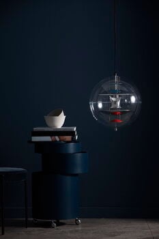 Verpan Lampada a sospensione VP Globe, 50 cm, alluminio lucidato