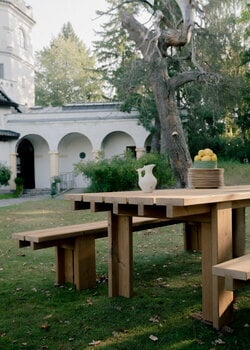 Vaarnii Panca per esterni 013 Osa, 270 cm, pino, immagine decorativa