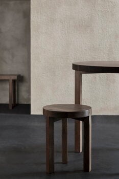 valerie_objects Solid stool, walnut