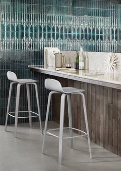 Muuto Visu counter stool, 65 cm, grey