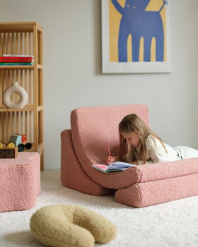 Wigiwama Moon chair, guava pink, decoration image