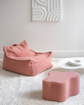 Wigiwama Beanbag chair, guava pink