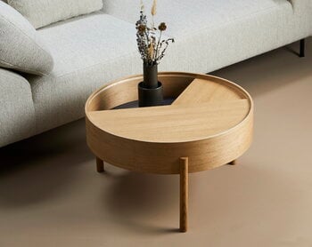 Woud Arc coffee table 66 cm, oiled oak