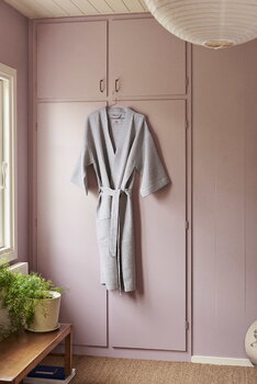 HAY Waffle bathrobe, one size, grey