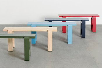 HAY Weekday bench, 111 x 23 cm, steel blue