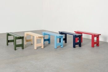 HAY Weekday bench, 111 x 23 cm, azure blue