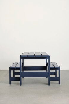 HAY Weekday bench, 111 x 23 cm, steel blue
