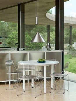 HAY Sedia X-Line, per interni, cromata - cromato, immagine decorativa