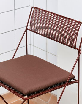 HAY X-Line chair, iron red, decoration image