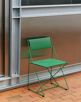 HAY X-Line chair, leek green, decoration image