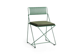 HAY X-Line chair, leek green, decoration image