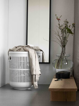 Zone Denmark Ume laundry basket, 54 cm, white, decoration image