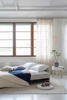 Tapio Anttila Collection ON2 Fabric sofa bed, natural white Diamonds 012