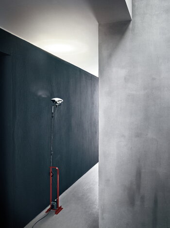 Flos Toio floor lamp, red