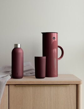 Stelton To Go Click thermo cup, 0.2 L, berry, decoration image