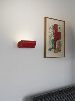 Nemo Lighting Applique Radieuse wall lamp, red