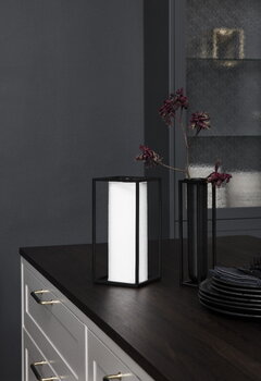 by Lassen Kubus Roll'in kitchen paper holder, black