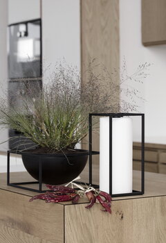 by Lassen Kubus Centrepiece kulho, iso, musta