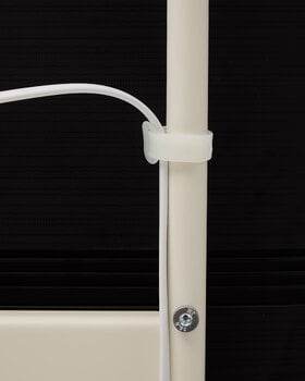 Pedestal Cable Tie johdon kiinnike, 3 kpl, ghost, sisustuskuva