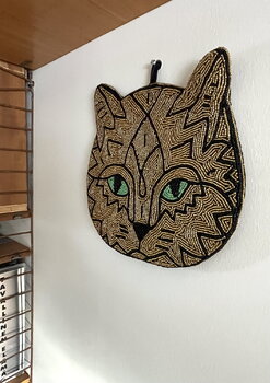 MUM's Mau wall art, 28 x 28 cm, gold, decoration image