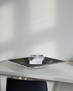 Fundamental Berlin Gravity tray, 36 x 36 cm, stainless steel, decoration image