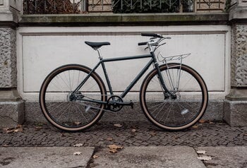 Pelago Bicycles Commuter Front Rack etutarakka, L, kiillotettu alumiini