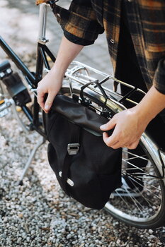 Pelago Bicycles Porte-bagages arrière Commuter, acier inoxydable poli