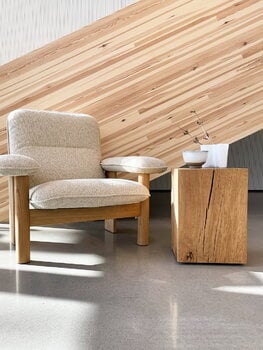 Audo Copenhagen Poltrona Brasilia, rovere - Bouclé 02