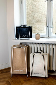 Everyday Design Helsinki paper bag holder, black