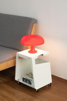 Artemide Nessino table lamp, red, decoration image