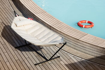 Fatboy Headdemock Superb con cuscino, Sahara - nero, immagine decorativa