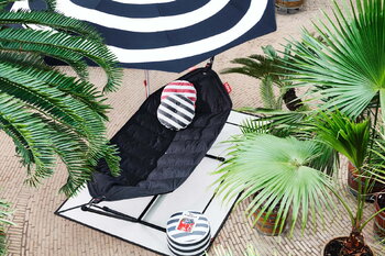 Fatboy Headdemock Superb con cuscino, Sahara - nero, immagine decorativa