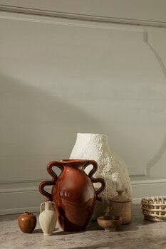 ferm LIVING Vase de table Verso, terracotta