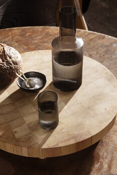 Ferm Living Lid for Ripple carafe, smoked grey, decoration image