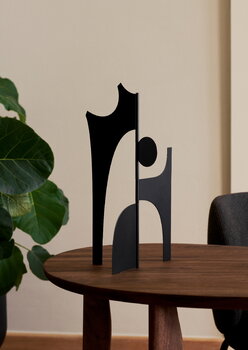 Ferm Living Contour Piece, noir, image décorative