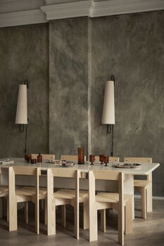 Ferm Living Applique Ancora, nero - naturale, immagine decorativa