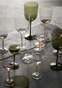 ferm LIVING Host liqueur glasses, set of 4, blush