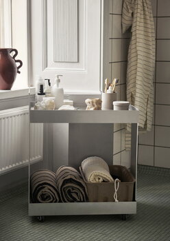 Ferm Living Carrello Lager, alluminio, immagine decorativa
