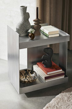 Ferm Living Carrello Lager, alluminio, immagine decorativa