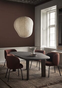 Ferm Living Tavolo da pranzo Tarn, 220 x 118,5 cm, faggio tinto scuro, immagine decorativa