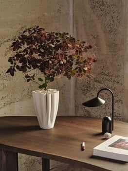 ferm LIVING Tarn desk, dark stained beech, decoration image