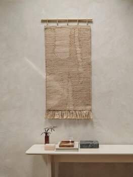 ferm LIVING Tappeto da parete Harvest, 50 x 100 cm, naturale, immagine decorativa