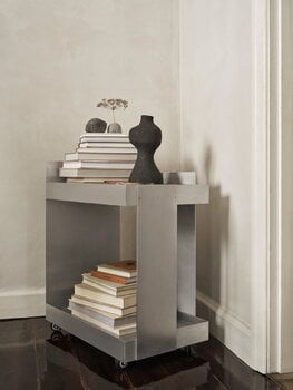 Ferm Living Carrello Lager, alluminio, immagine decorativa
