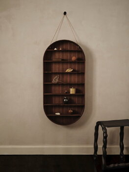 ferm LIVING Oval Dorm, 110 cm, smoked oak, decoration image